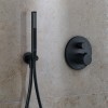 Duravit Shower Ручной душ, 1 режим: дождь, цвет: черный матовый. UV0640001046