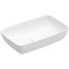 VilleroyBoch Artis Раковина 58х38.5х12.5см., накладная, без отв., без перелива, TitanCeram, цвет: альпийский белый. 41725801