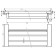 Hansgrohe AddStoris Полка для полотенец 64.8см., цвет: шлифованная бронза. 41751140