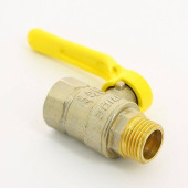 Кран газовый Pride LD НВ 1/2 полнопроходной ручка