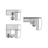 Laufen Universal  Монтажный комплект для крепления встр. раковин снизу(для 8.1119.1; 8.1122.0; 8.1123.0; 8.1124.0; 8.1178.0/2 ;8.1319.2 ;8.1323.0). 8.9904.0.000.000.1