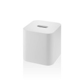 Decor Walther Stone KBQ Диспенсер для салфеток 14.2x13.7x13.7см, настольный, цвет: белый. 0974050