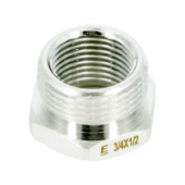 Футорка, ELSEN, TIN латунь, НВ, 3/4, 1/2, CN