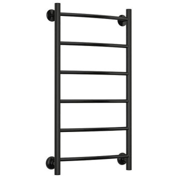 Стилье Версия-Н2 Полотенцесушитель водяной 40x80h, цвет черный 17622-8040