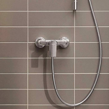 Hansgrohe Rebris E Смеситель для душа, настенный, цвет: хром. 72650000-1