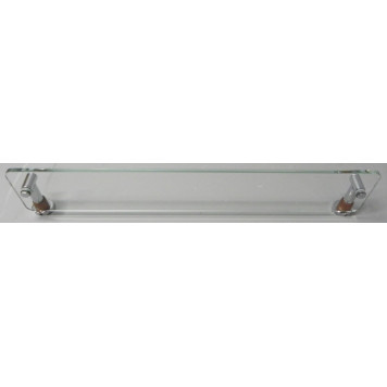 SaleBAOT11351 Otello Полка для ванны L=600 мм, стекло, мет. крепления SaleOT11351_1034
