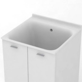 Kerasan Aquadom Раковина 60х60 см, без отв., цвет: белый. 029401*0 Kerasan Aquadom Раковина 60х60 см, без отв., цвет: белый. 029401*0