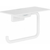 Бумагодержатель, Hansgrohe, AddStoris ,шг 150-80 мм, цвет-белый матовый