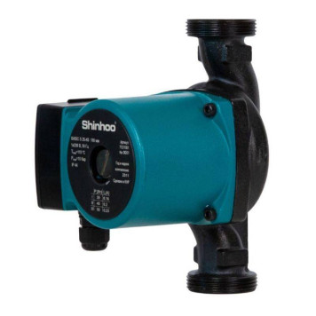 Насос циркуляционный Shinhoo BASIC S 25-8S с гайками-1