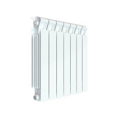 Rifar Monolit 500 7 секций, боковое подключение (белый)