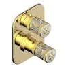 THG Hirondelles Gold Stamped Смеситель для душа, встраиваемый, термостатический, цвет: Polished gold. G00-A00-5500AE, A4L-F01-5500BE