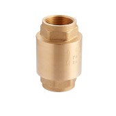 Клапан обратный, Premium, 1/2, ВВ, PN 25, усиленный с латунным сердечником