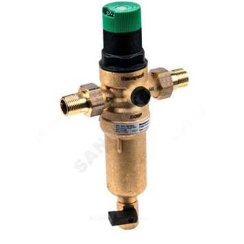 Фильтр T-обр лат FK06 Ду25 Ру25 р/р 70C с регулятором давления сл кран Honeywell FK06-1AAM