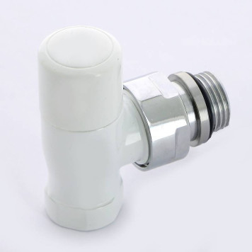 Вентиль обратный Carlo Poletti New-Smart угловой НВ 1/2 цвет белый-2