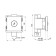 Almar Spin Square Форсунка встраиваемая, вращающаяся, цвет: High Brass Brushed PVD. E044177.HB