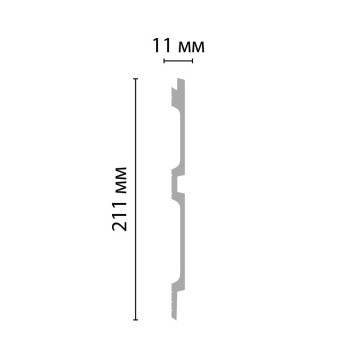 Декоративная панель DECOMASTER D325 ДМ (210*12*2900мм)-1