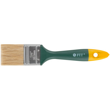 Кисть флейцевая Контур, натур.светлая щетина, пластиковая ручка 1,5 (38 мм)