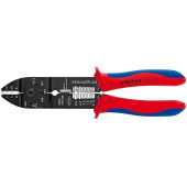 Клещи зажимные опрессовочные 230 мм Knipex 9721215SB черненые