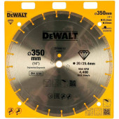 Круг алмазный DeWalt Ф350х25.4мм