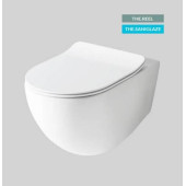 Унитаз, Artceram, File 2.0, подвесной, шгв 370-520-370, Saniglaze, цвет-белый