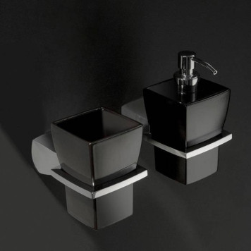Bertocci Grace Держатель для стакана, мыльницы, дозатора для мыла, подвесной, цвет: хром-3