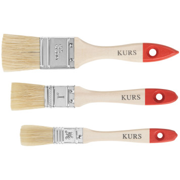 Набор кистей Оптима 3 шт. (19, 25, 38 мм)