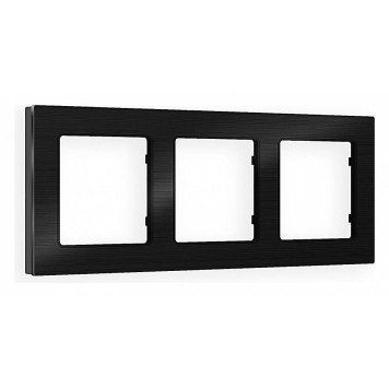 Рамка на 3 поста Ambrella Volt Platos Металл AF550503