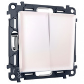 Выключатель перекрестный двухклавишный без рамки Ambrella Volt MA MA203030