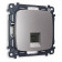 Розетка Ethernet RJ-45 и со шторками, без рамки Ambrella Volt Quant MO512010