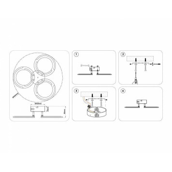 Потолочная люстра Ambrella Light FA FA8942-6