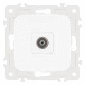 ТВ-розетка без рамки Arte Milano am-205 205.43-1.white