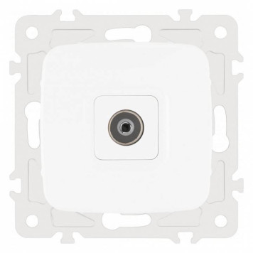 ТВ-розетка без рамки Arte Milano am-205 205.43-1.white