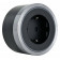 Розетка с заземлением на треке Arte Milano Am-track-sockets 380066TS LED/ES Grey