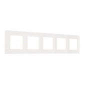 Рамка на 5 постов Arte Milano am-517.17 517.17-5.white