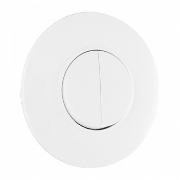 Выключатель двухклавишный Arte Milano SET08-1 SET08-1-30-2 white