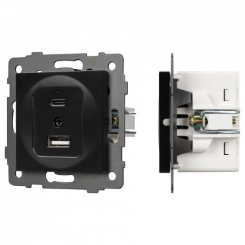 Механизм розетки 2хUSB type A и C Arlight SCT 049838