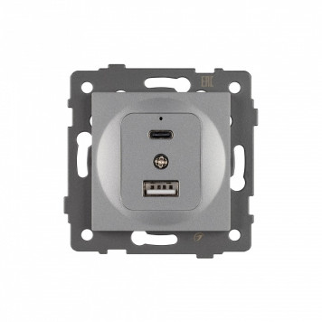 Механизм розетки 2хUSB type A и C Arlight SCT 049840-2