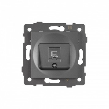 Розетка Ethernet RJ-45 и со шторками, без рамки Arlight SCT 049848-1