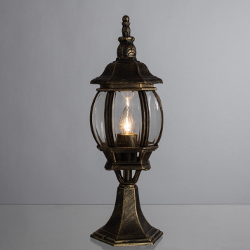 Наземный низкий светильник Arte Lamp Atlanta A1044FN-1BN-2