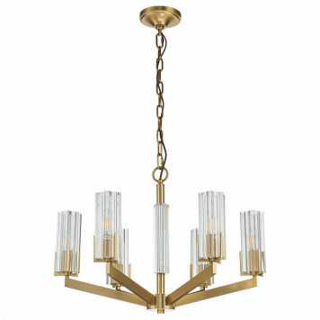 Подвесная люстра Belfast Malone 6035-6 BR CL-1