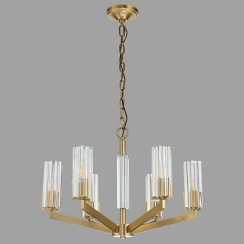 Подвесная люстра Belfast Malone 6035-6 BR CL-2
