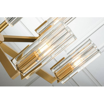 Подвесная люстра Belfast Malone 6035-6 BR CL-6