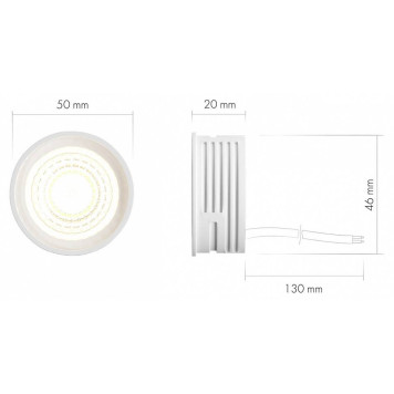 Модуль светодиодный Denkirs SLIM LED DK3000-7W-7