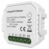 Контроллер-диммер Wi-Fi для смартфонов и планшетов Denkirs Relay RL1004-DM/1