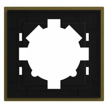 Рамка на 1 пост Elbi Eleсtriс Arya 511-021200-271-2