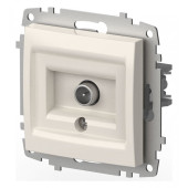 ТВ-розетка проходная без рамки Elbi Eleсtriс Zena Vega 609-010200-272