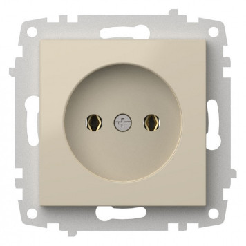 Розетка без заземления, без рамки Elbi Eleсtriс Zena Vega 609-010300-215-1