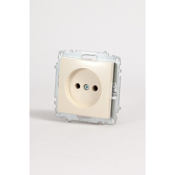 Розетка без заземления, без рамки Elbi Eleсtriс Zena Vega 609-010300-215-4