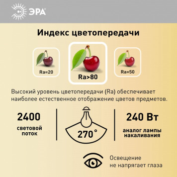 Лампа светодиодная Эра Стандарт LED POWER T100-30W-4000-E27-4