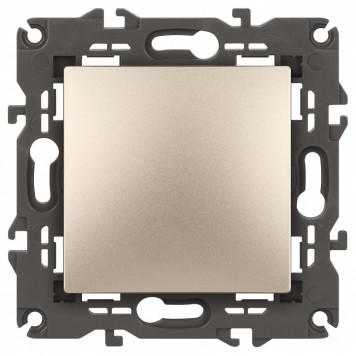 Выключатель одноклавишный без рамки Эра Эра Elegance 14-1111-04